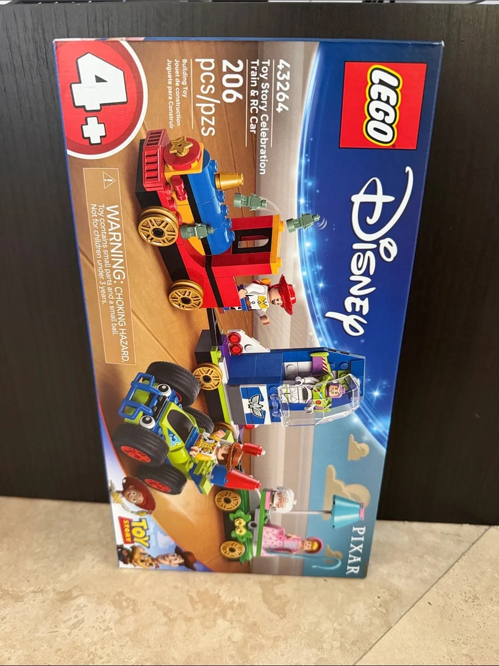 LEGO Disney Pixar Toy Story Train & RC Car Playset - Blue, Red, Green